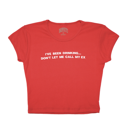 Ive Been Drinking | Red Baby Tee