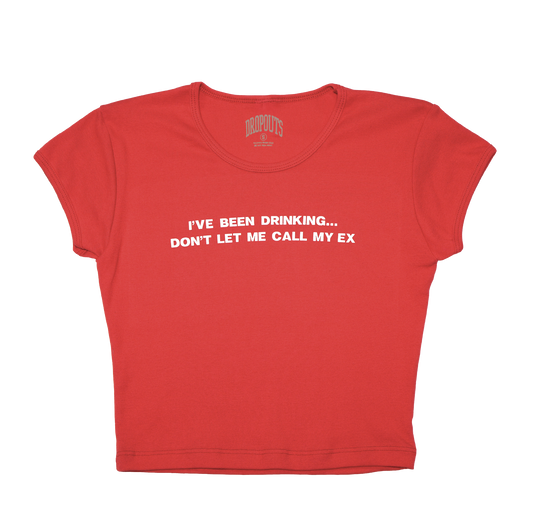 Ive Been Drinking | Red Baby Tee