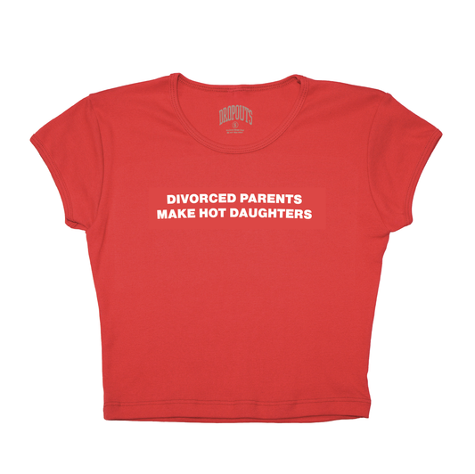 Hot Daughters | Red Baby Tee