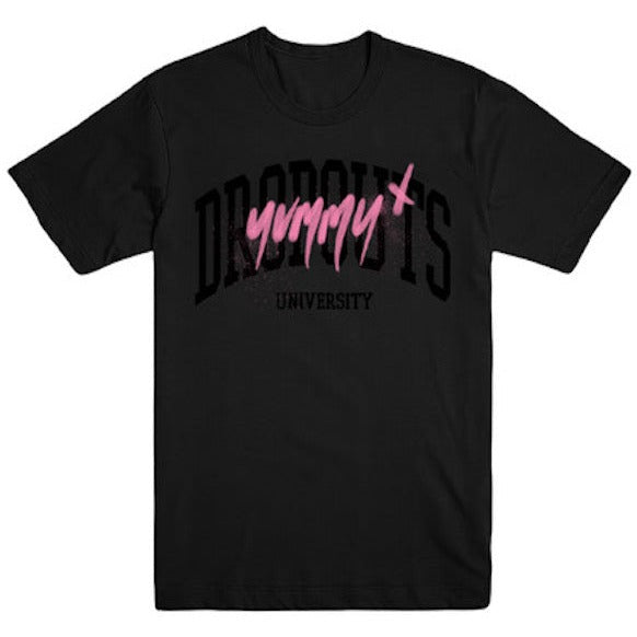 Dropouts x Yummy | Black Tour Tee