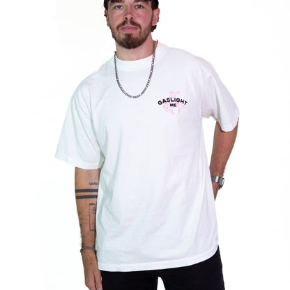 Gaslight Me Rodeo | White Tee