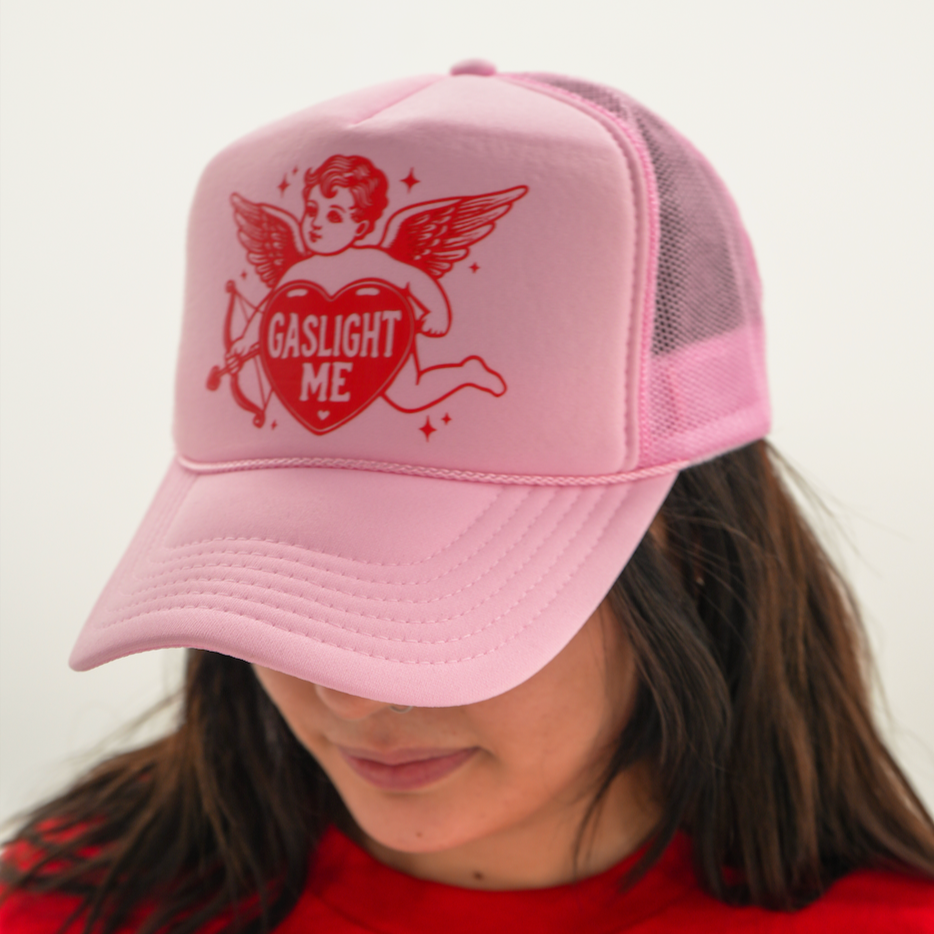 Gaslight Me | Pink Trucker